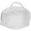 Vak BigBag TSF2, 68x35x46 cm, PP, 2 uši, biely, vrece šnúrovacie, rovné dno, max. 100 kg, záhradný