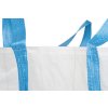 Vak BigBag TOF4, 70x70x70 cm, PP, 4 uši, biely, vrece rovné dno, max. 800 kg