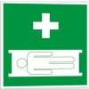 Zdravotnická nosítka (Verze Samolepka 150 x 150 mm tl. 0.1 mm - Kód: 02235)