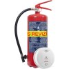 Set ke kolaudaci staveb B2 - Hasicí přístroj + detektor (HP práškový 6kg) (Verze 34A/183B/C + detektor X-Sense SD11 - Kód: 16975)