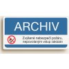 Archiv (Verze Samolepka 190 x 90 mm tl. 0.1 mm - Kód: 02017)