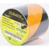 Výstražná samolepící páska reflexní - DURAFIX DY5 (Verze Délka 1 m, pravostranné šrafování - 50 mm x 1 m - Kód: 04752)