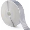 Reflexní šrafovaná nažehlovací páska na textil (Verze Prodej na metry, šíře 50 mm x 1 m - Kód: 17720)