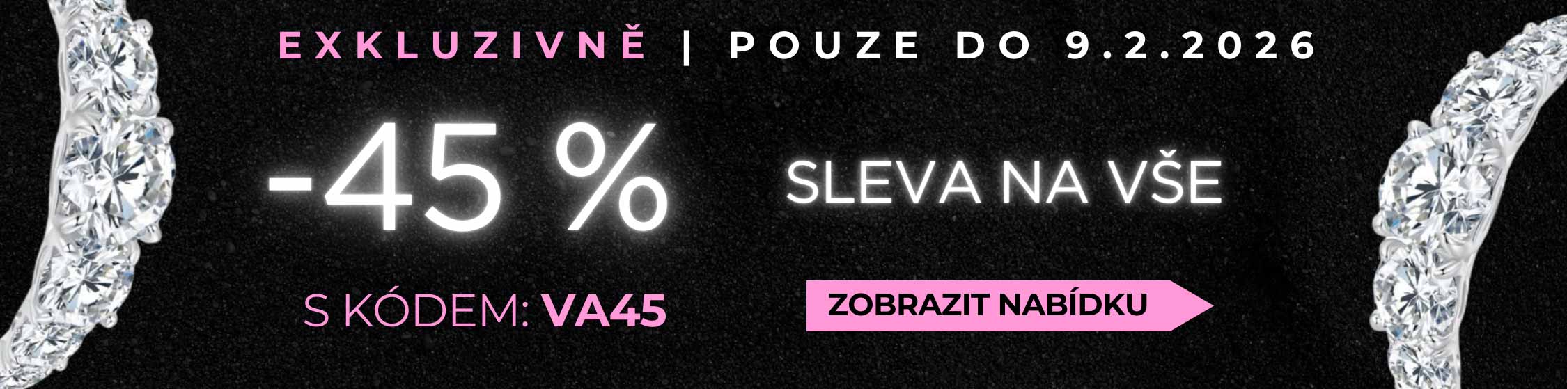 FLASH AKCE -45% na vše, pouze do pondělní půlnoci. ♥