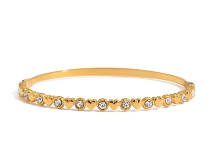 ELENYS Amelie  pozlacený náramek 18K žluté zlato