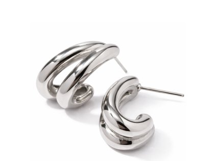 ELENYS Twist  náušnice z prémiové oceli