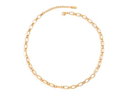 ELENYS Bold Chain  pozlacený náhrdelník 18K žluté zlato