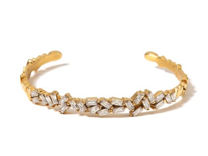 ELENYS Lumi Grace  pozlacený náramek 18K žluté zlato