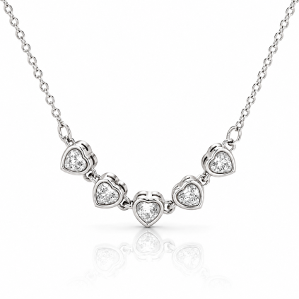 ELENYS Heartline Chain  náhrdelník z prémiové oceli