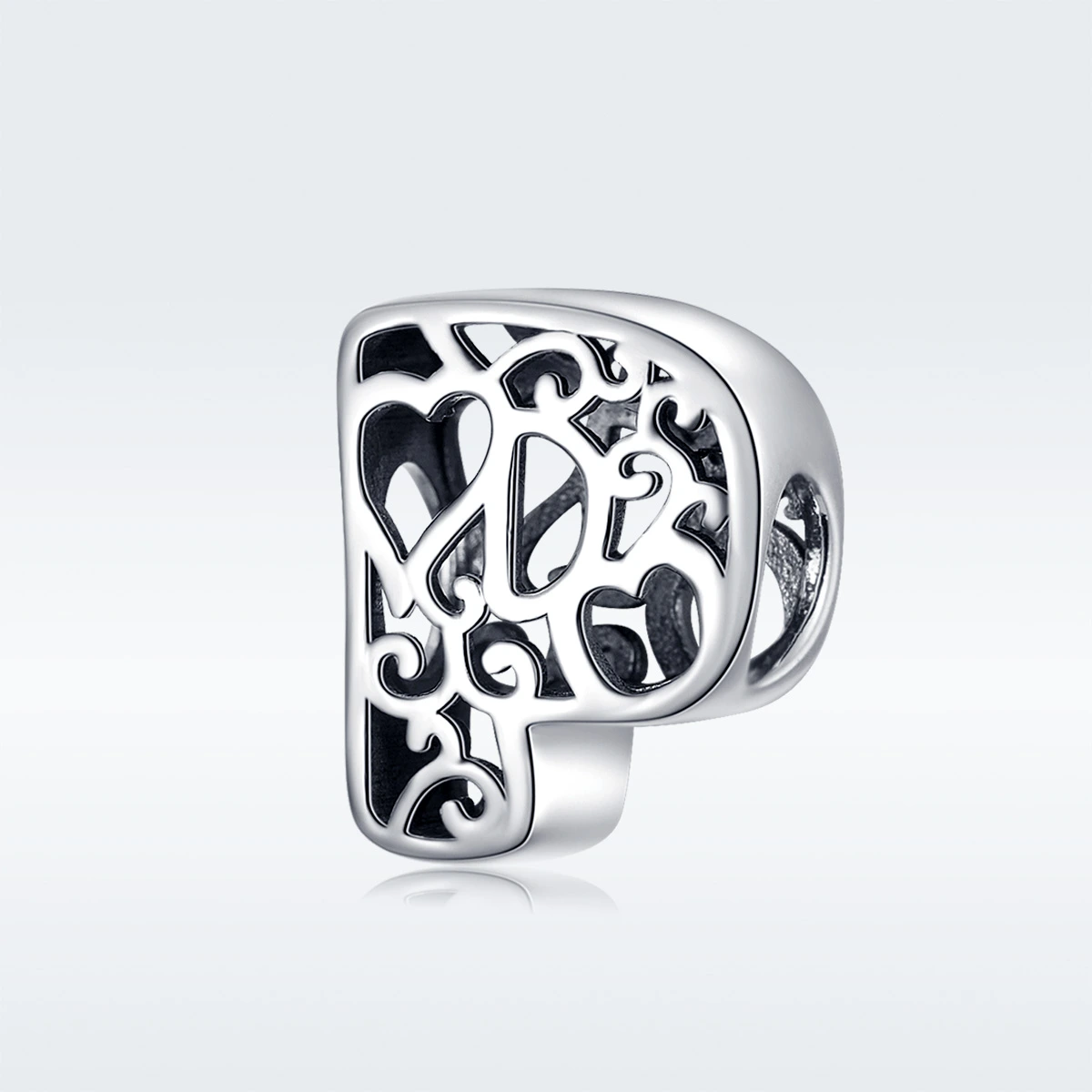 Elenys stříbrný přívěsek Milované filigránové písmenko Vyberte Písmenko: P