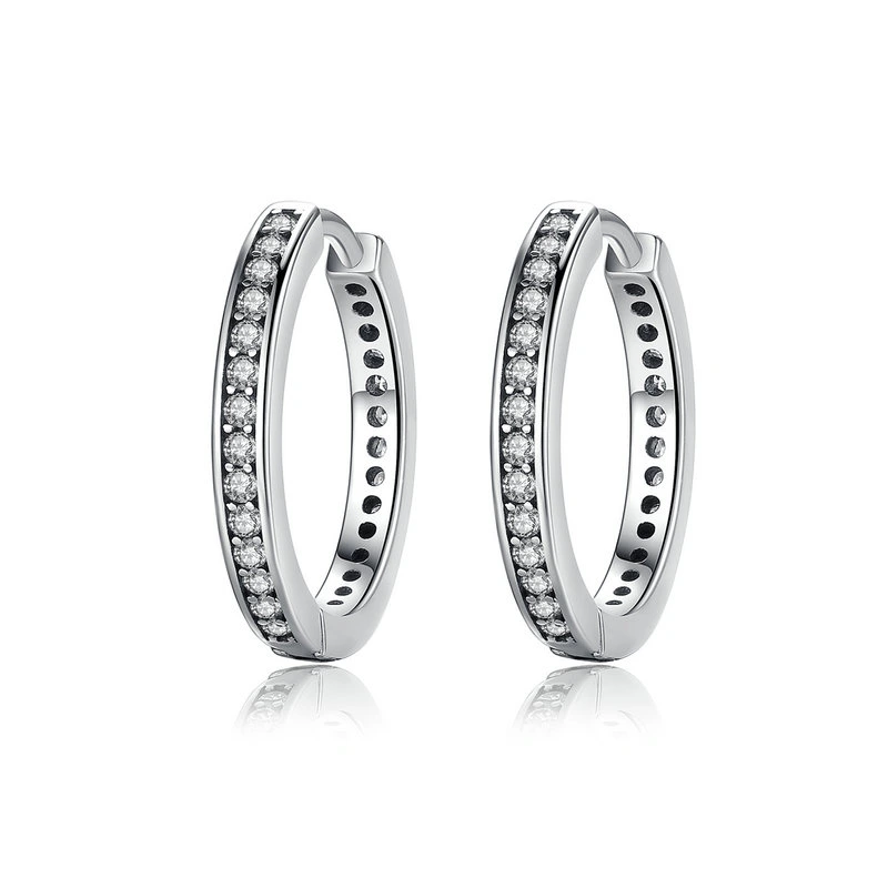 Elenys náušnice Třpytivé kroužky