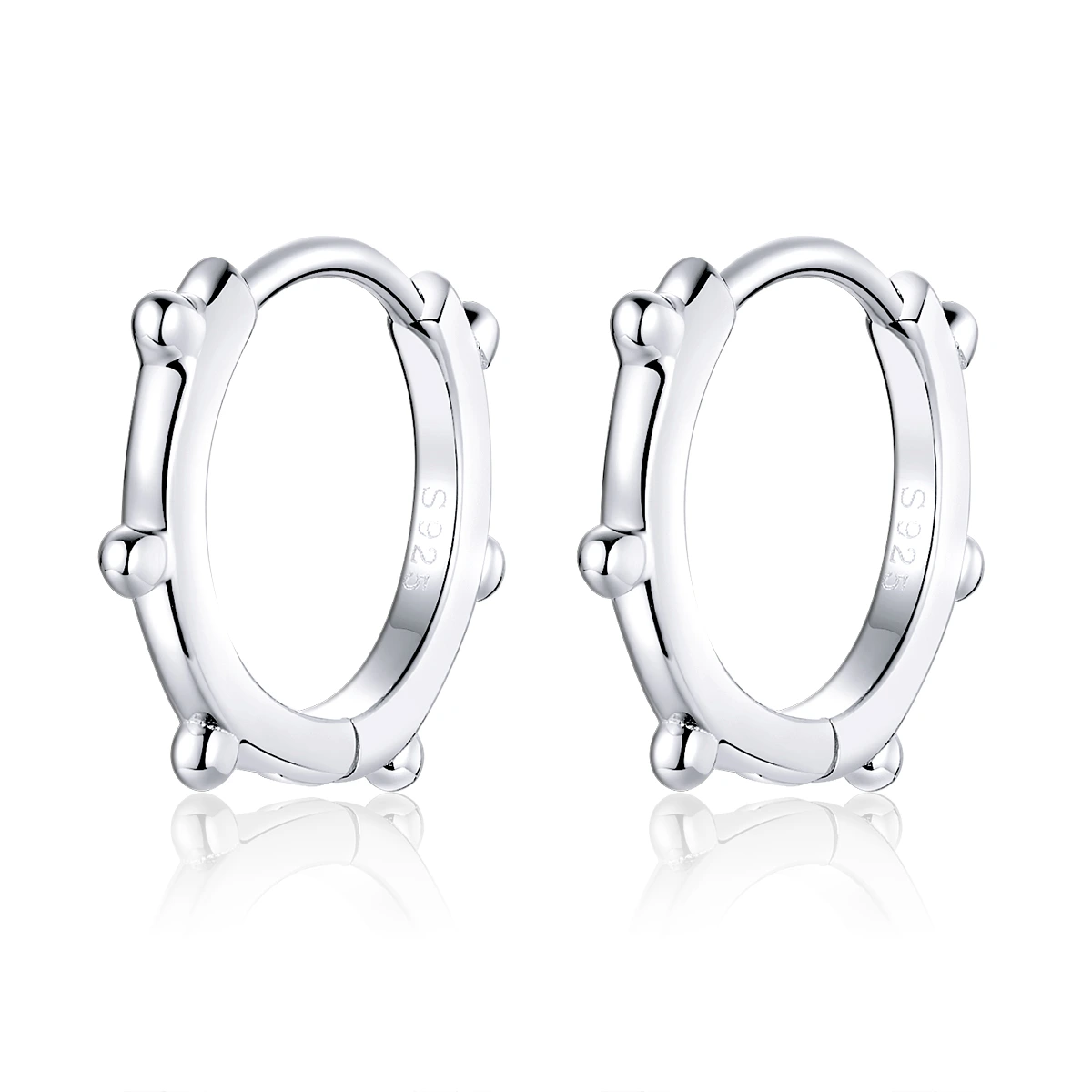 Elenys stříbrné náušnice Mini kroužky