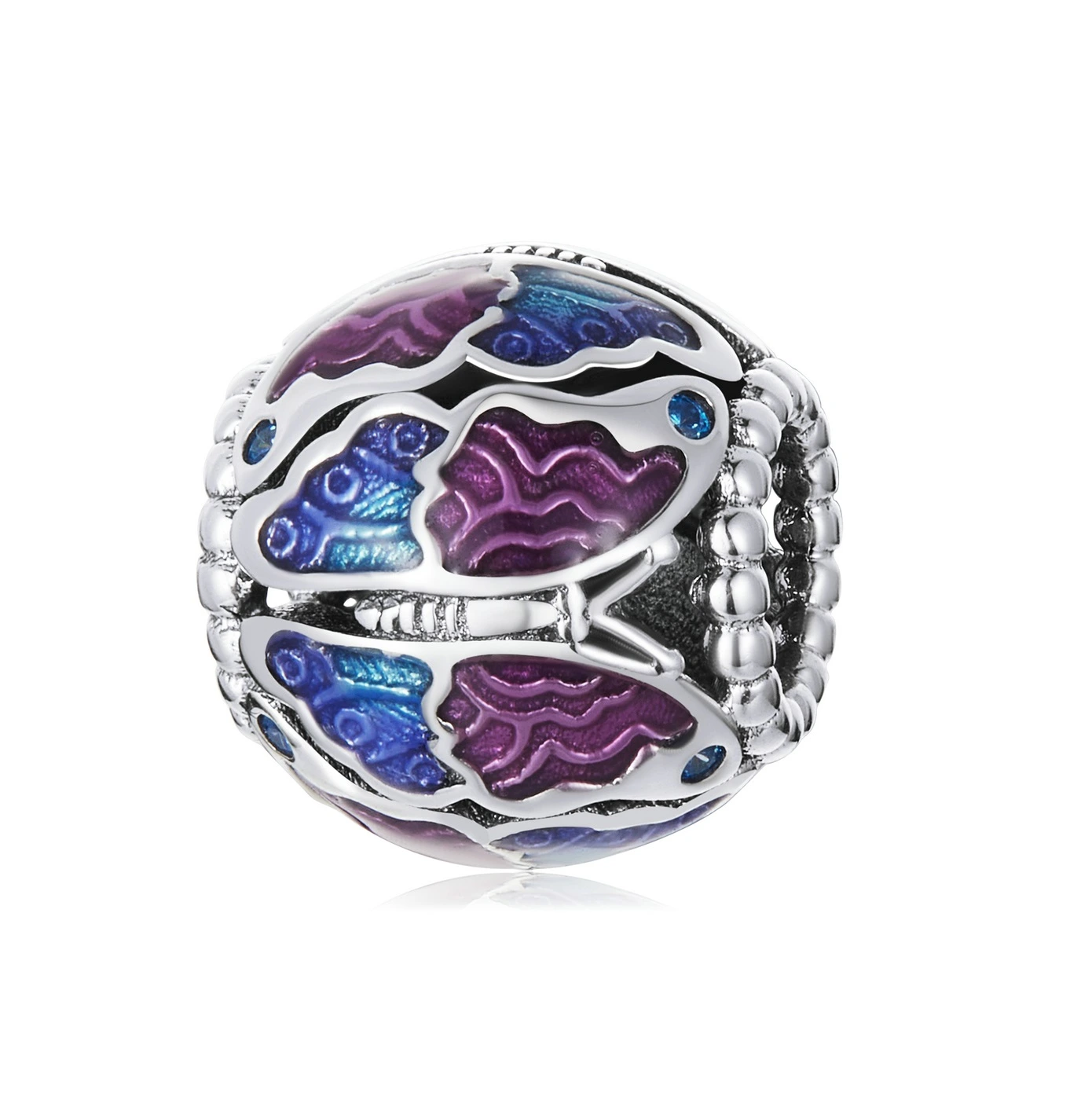 Elenys stříbrný přívěsek Motýlí louka