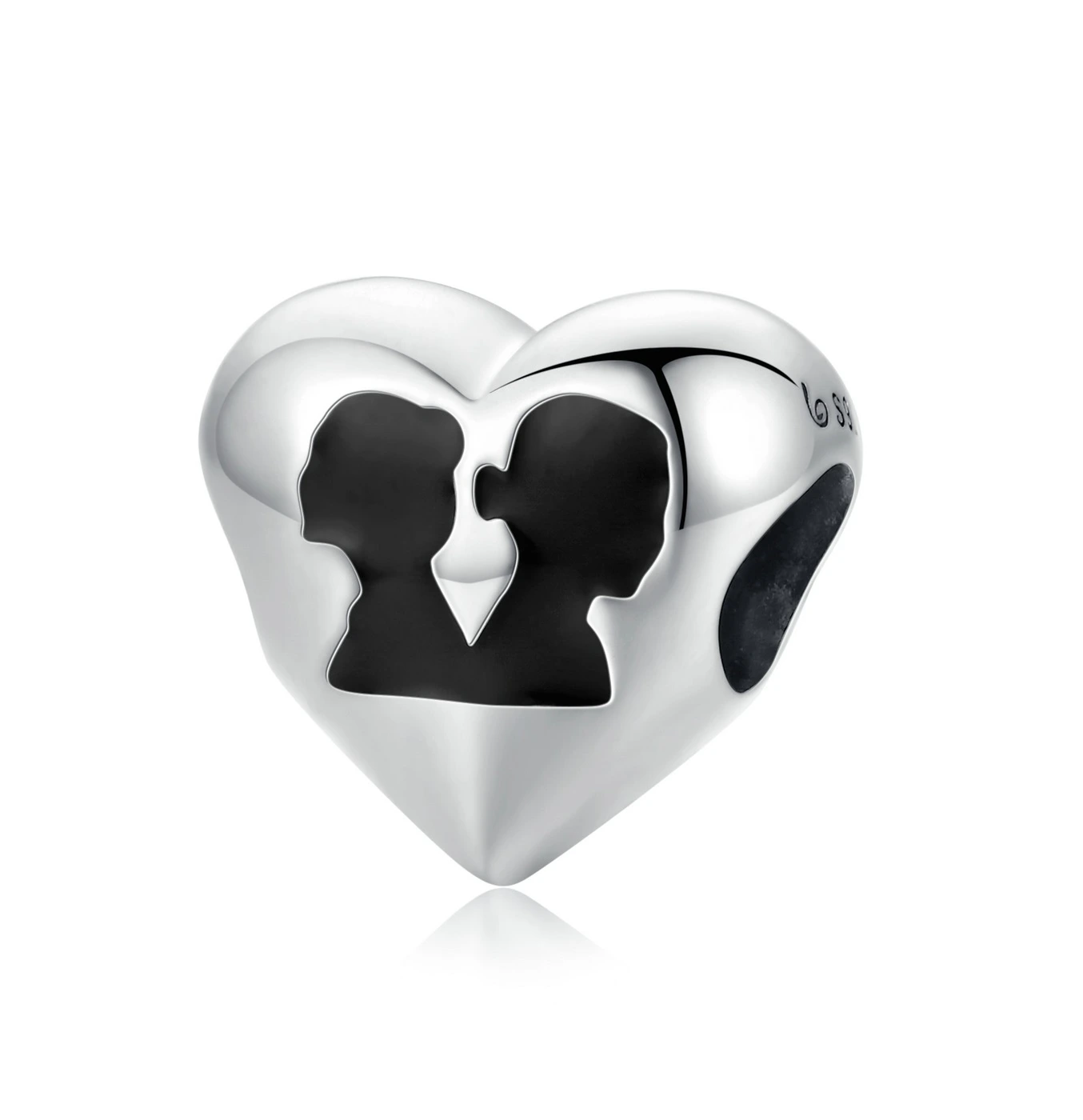 Elenys stříbrný přívěsek Silueta přátelství