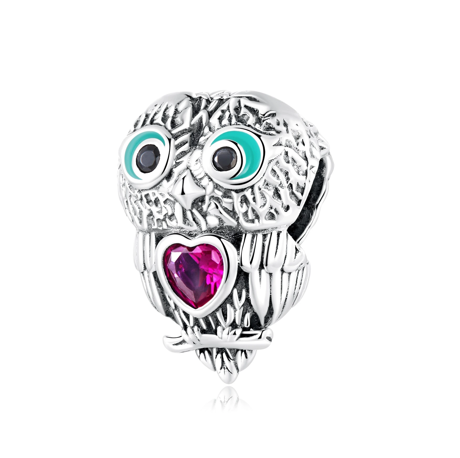 Elenys stříbrný přívěsek Moudrá sova