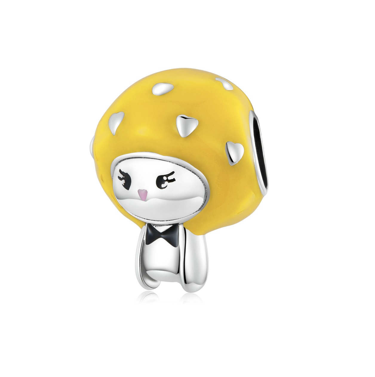 Elenys stříbrný přívěsek Roztomilá lesní houba