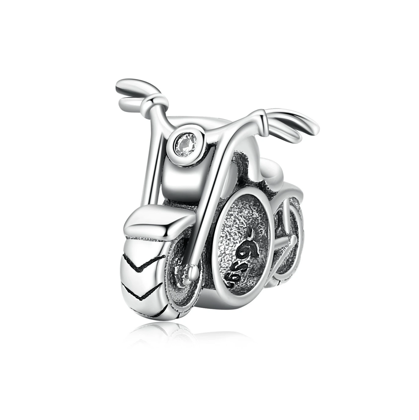 Elenys stříbrný přívěsek Milovaná motorka