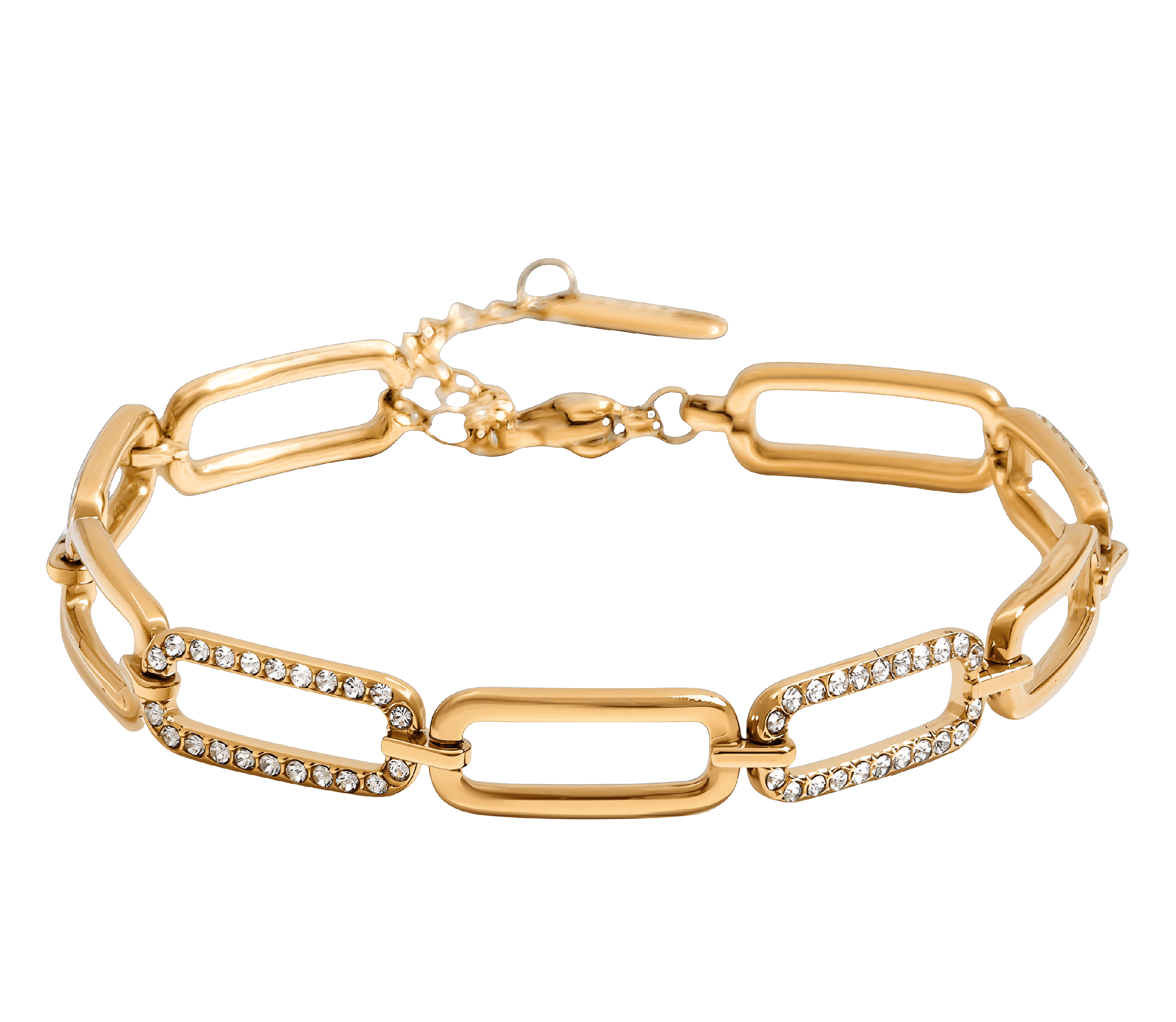 ELENYS Verona Lumi – pozlacený náramek 18K žluté zlato Délka náramku: 16+5 cm / max. 21 cm