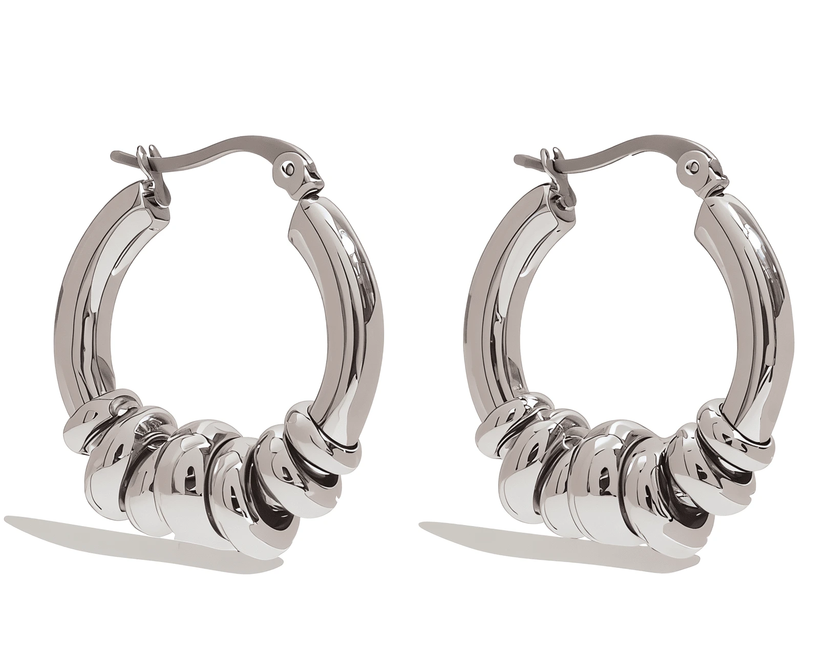 ELENYS Essence Hoops – náušnice z prémiové oceli