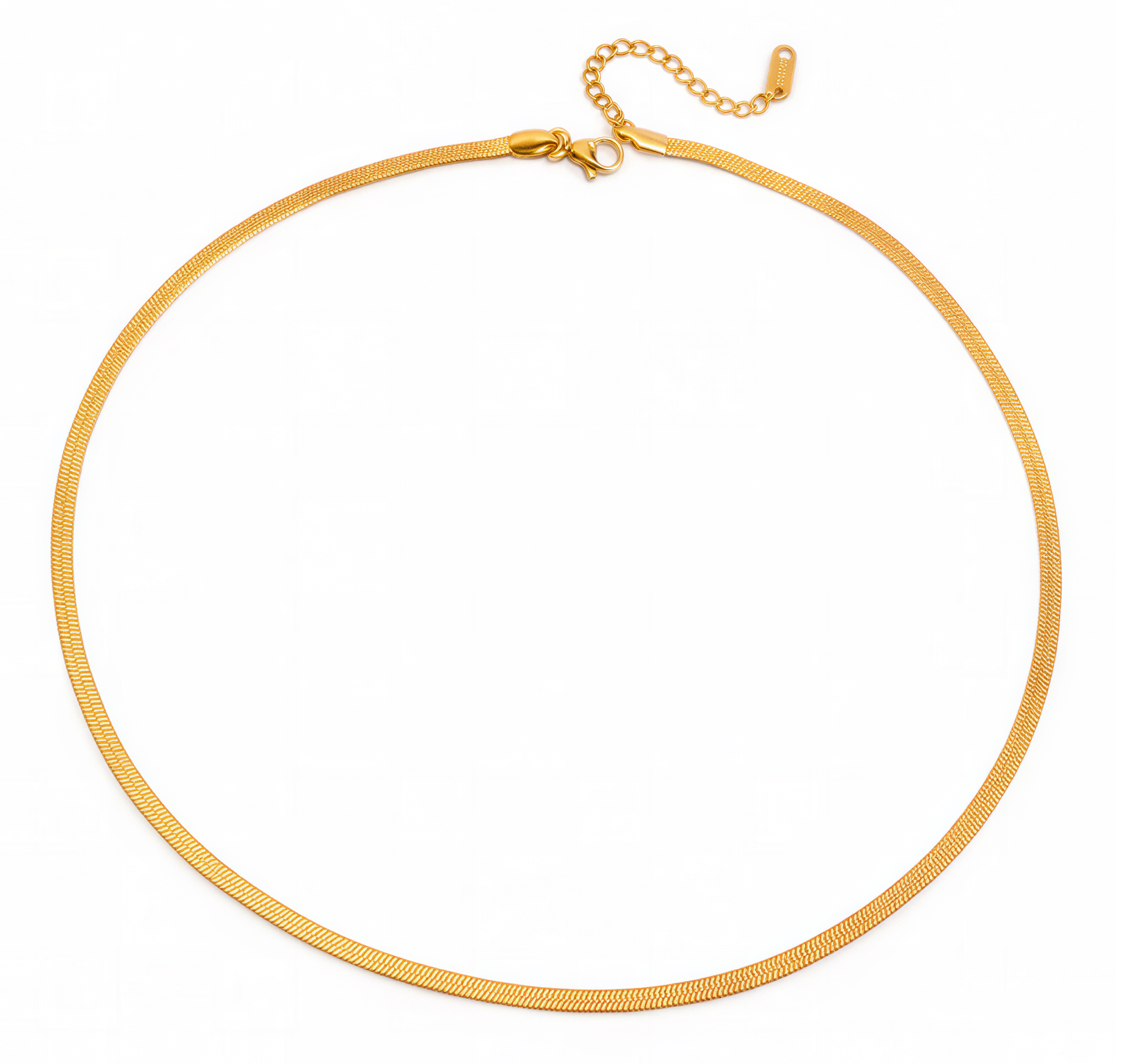ELENYS Seline – pozlacený náhrdelník 18K žluté zlato Délka: 38+5 cm / max. 43 cm