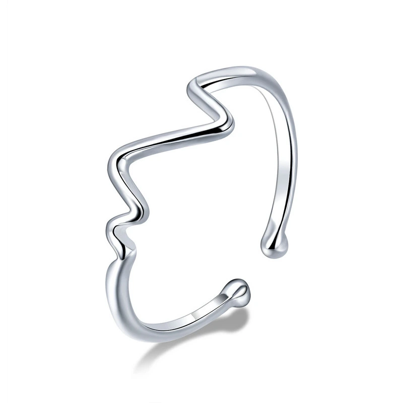 Elenys stříbrný prsten Minimalistická elegance Velikost: Nastavitelná 52-60 mm