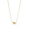 ELENYS Pure Heart – pozlacený náhrdelník 18K žluté zlato