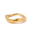 ELENYS Calm  pozlacený prsten 18K žluté zlato