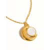 ELENYS Luna  pozlacený náhrdelník 18K žluté zlato