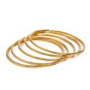 ELENYS BANGLE DUO – kombinovaná sada náramků 18K zlato & ocel
