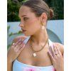 ELENYS Organic Pearl  pozlacený prsten 18K žluté zlato