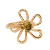 ELENYS Bloom  pozlacený prsten 18K žluté zlato