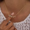 ELENYS Heartline Chain – pozlacený náhrdelník 18K žluté zlato