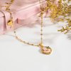 ELENYS Nostalgia Rosé  pozlacený náhrdelník 18K žluté zlato