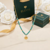 ELENYS Aqualis Solis  pozlacený náhrdelník 18K žluté zlato
