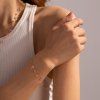 ELENYS Candy Glow  pozlacený náramek 18K žluté zlato