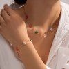 ELENYS Daisy Glow  pozlacený náramek 18K žluté zlato
