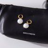 ELENYS Pearl Drop  pozlacené náušnice 18K žluté zlato