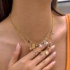 ELENYS Capri Glow  pozlacený náhrdelník 18K žluté zlato