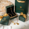 ELENYS Candy Glow Coast  pozlacený náhrdelník 18K žluté zlato