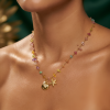 ELENYS Candy Glow Coast set  pozlacený set 18K žluté zlato