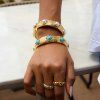 ELENYS Mare Luxe  pozlacený náramek 18K žluté zlato