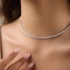 ELENYS Tennis Chain 3 mm  náhrdelník z prémiové oceli