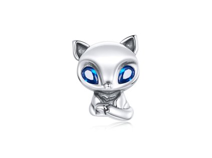 180024 1 emporial stribrny privesek roztomila liska scc1808