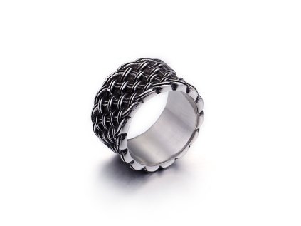 Royal Fashion pánský prsten KR45208-K (Velikost 10 (EU: 61-63))