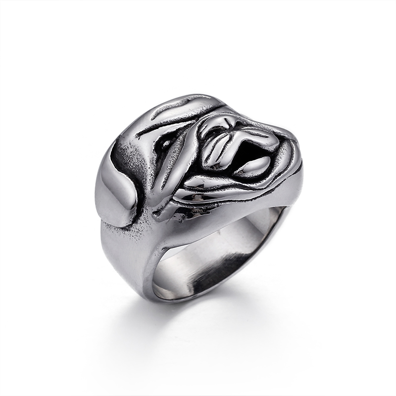 Royal Fashion pánsky prsteň Dog KR45960-K Velikost prstenu: 9 (EU: 59-60)