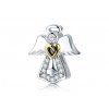 Royal Fashion stříbrný přívěsek Anděl SCC747