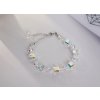 183697 5 royal fashion pozlaceny naramek se swarovski krystaly 18k bilym zlatem dbs0121 wg