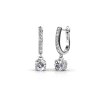 Swarovski Crystals Earrings Enchanted Hoop Front (1)