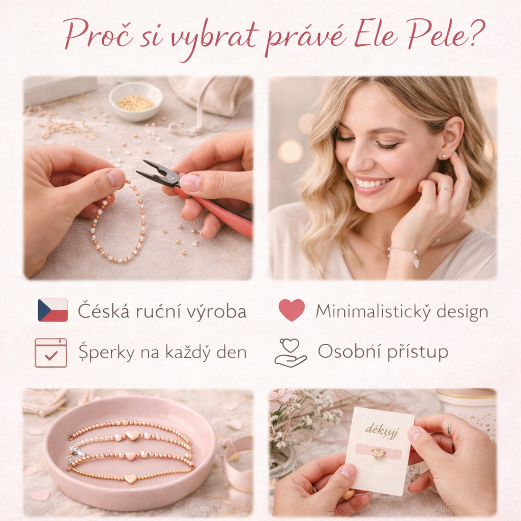 Proč si vybrat šperky Ele Pele: Když hledáte víc než jen doplněk