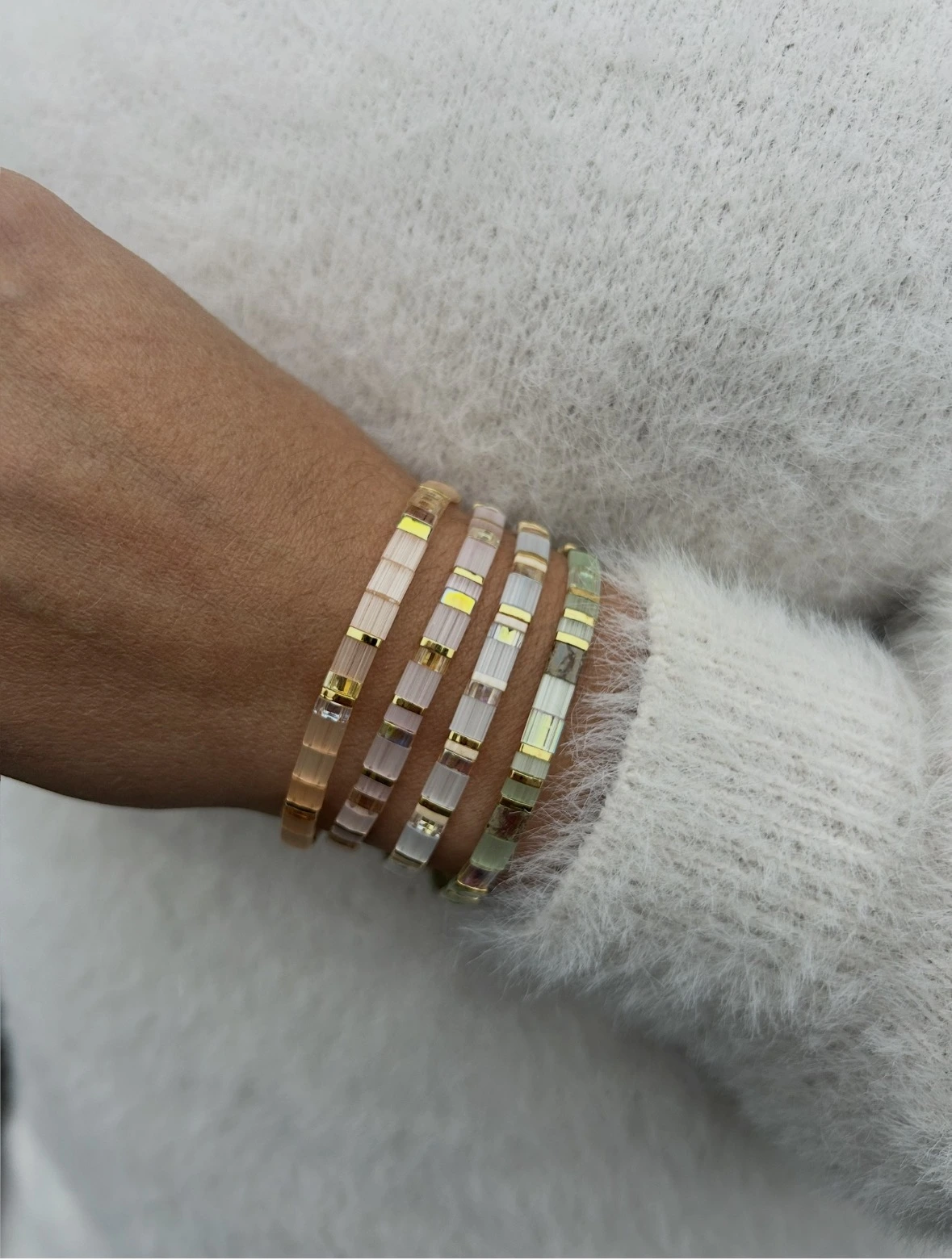 Proč zrovna náramky Miyuki Tila